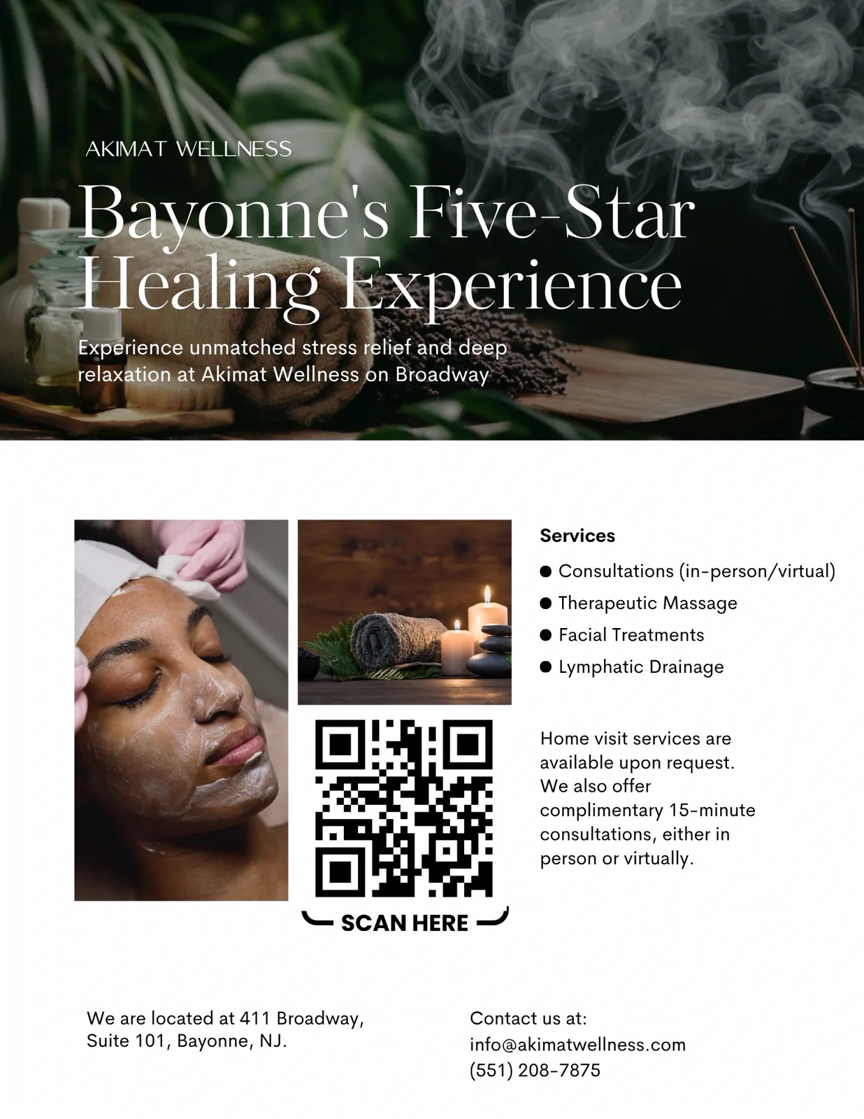 Akimat Wellness flyer