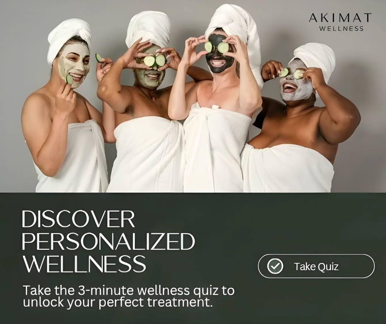 Akimat Wellness personalized wellness quiz ad